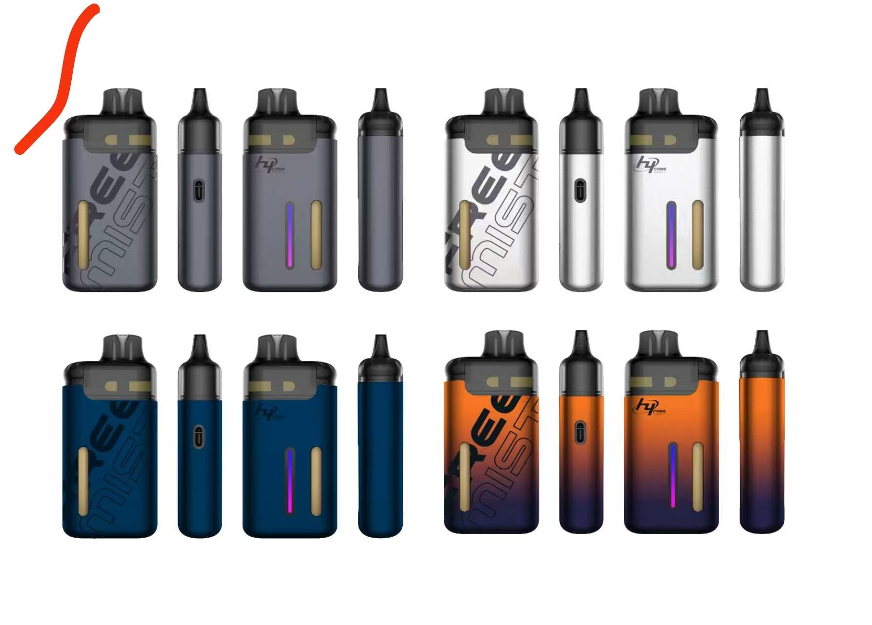 LH FREE MIST 小煙主機|1000mAh 大電池,長效續航體驗
